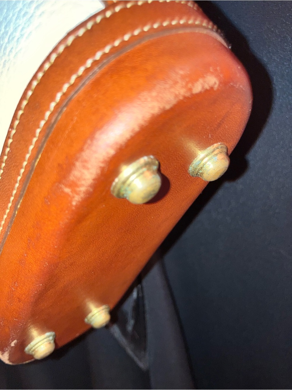 RARE Dooney and Bourke R79 Mini Spectator Crossbody from the Cavalry Collection - Picture 6 of 16